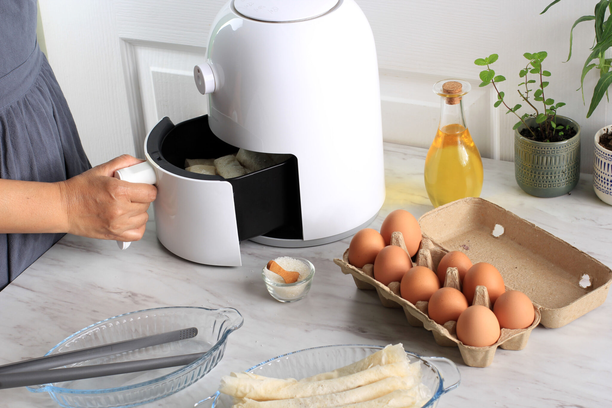 Secretul celor mai gustoase ouă la airfryer. E cea mai sănătoasă variantă