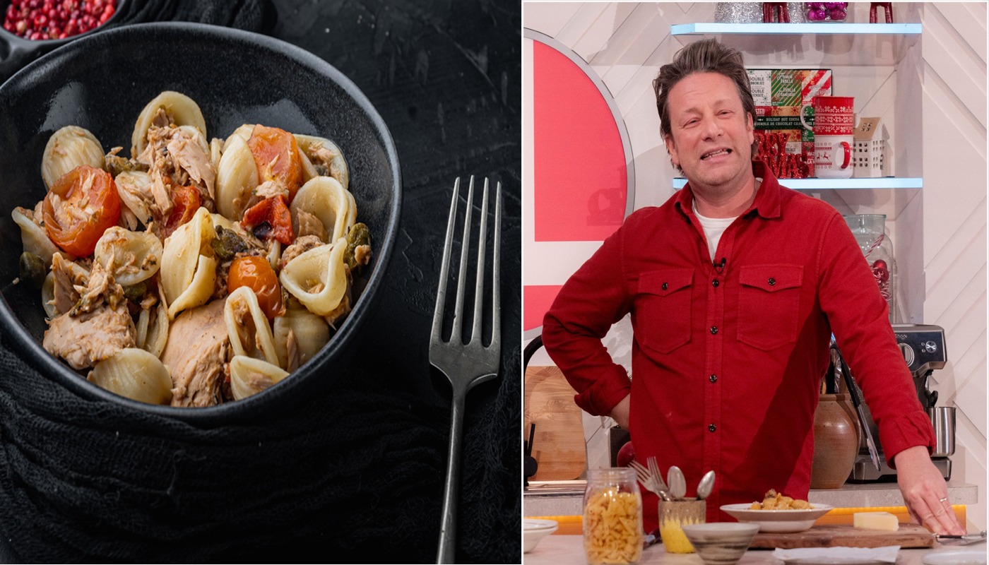 Paste siciliene cu ton, rețeta irezistibilă a lui Jamie Oliver